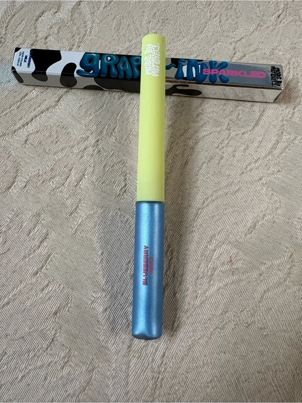 Made by Mitchell Graph-Ink Sparkled Glittery Eyeliner — Blueberry Milk BNIB